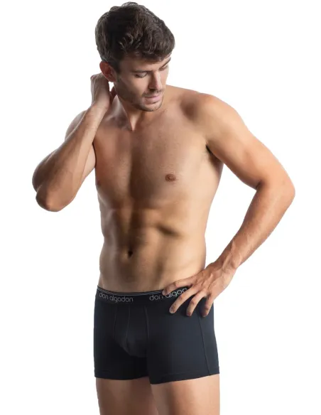 Pack 2 Boxer Cro Algodon Liso